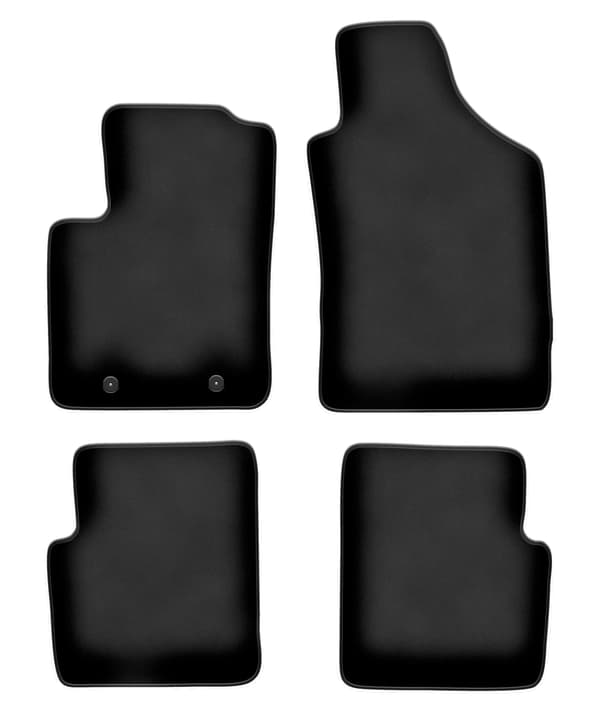 Bilmåtter premium til: Fiat 500 cabriolet, hatchback (2007-2013)