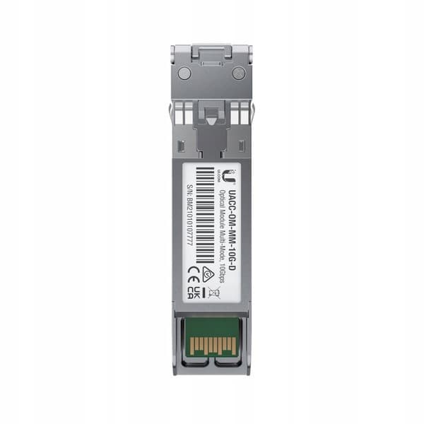 Ubiquiti UACC-OM-MM-10G-D-2 SFP -sovitin, 2 kpl, 10 Gbps, hopea