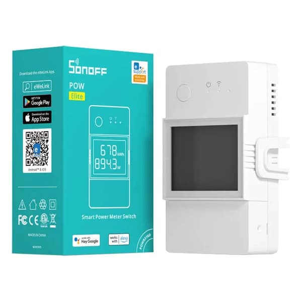 Sonoff POWR320D POW Elite WiFi-switch med strömmätningsfunktion