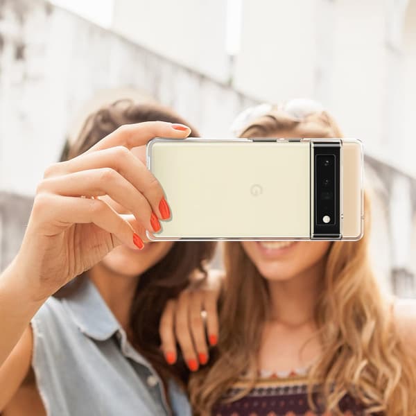 TRANSPARENT SKAL FÖR GOOGLE PIXEL 6 PRO