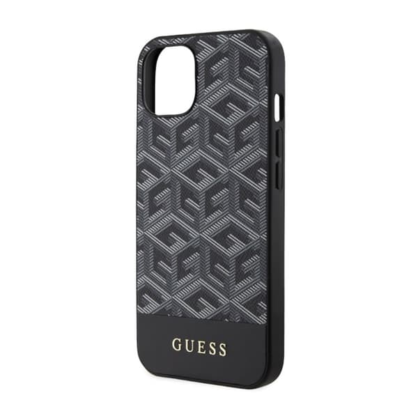 Guess GCube Stripes MagSafe - iPhone 14 Plus cover (sort)