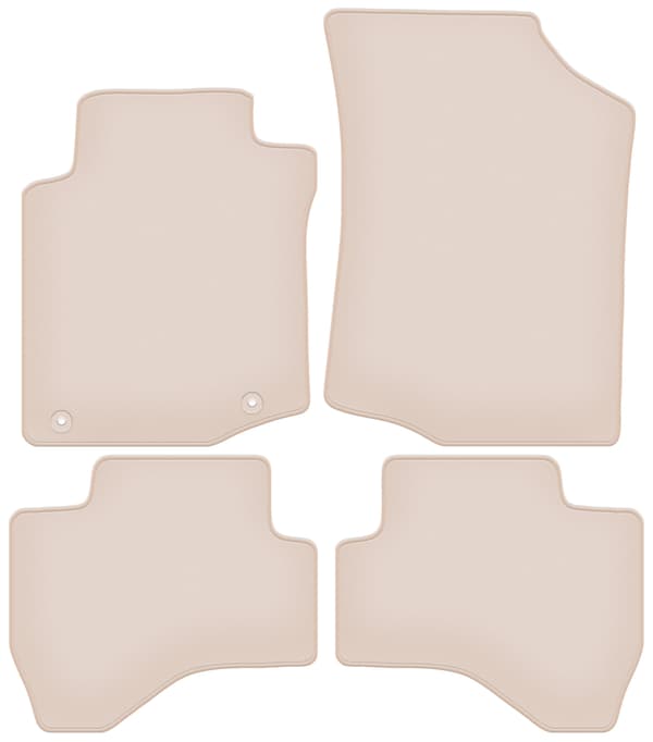 Bilmåtter premium beige til Citroen C1 I hatchback 2005-2014