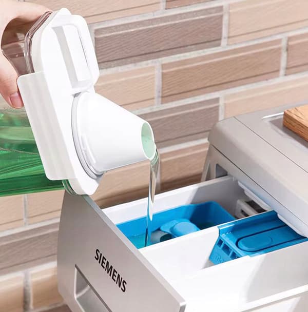 Pulverbehållare 1100 ml dispenser Med mätkopp, tät behållare