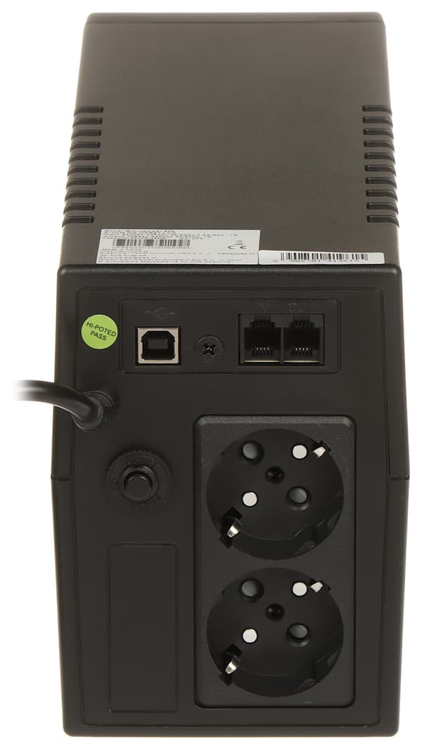 UPS-VIRTALÄHDE UPS01/LCD 600VA Green Cell