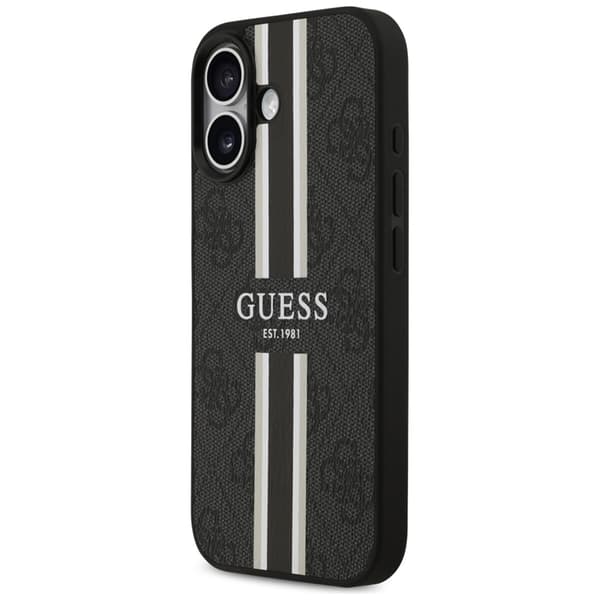 Guess 4G Printed Stripes MagSafe - iPhone 17 cover (sort)