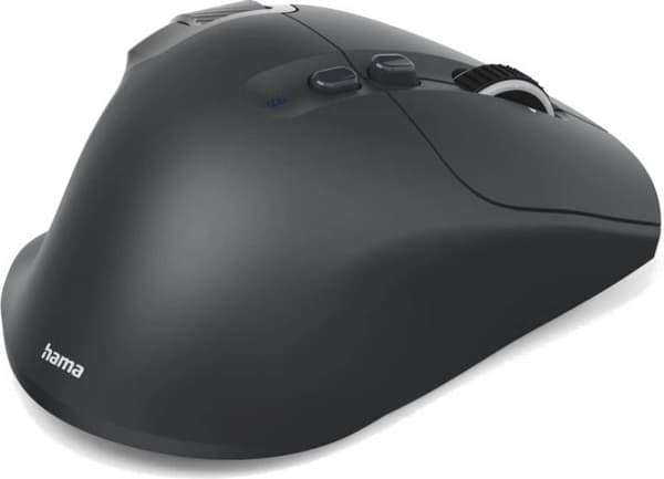 HAMA WM900 ergonominen Multi-Device RF Bluetooth Musta