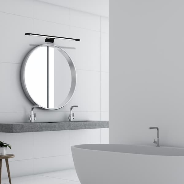 VÆGLAMPE SHINE IP44 LED SORT MILAGRO ML5570