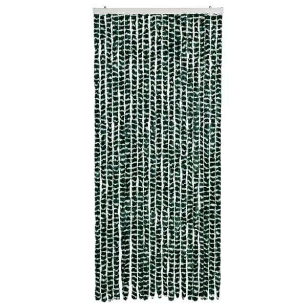 vidaXL Flugnät, Grönt och Vitt, 90x200 cm, Chenille
