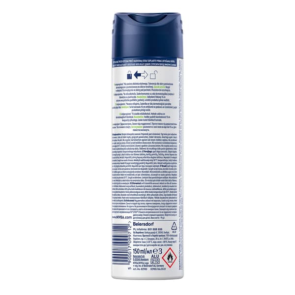 099712 NIVEA MEN Derma Control Sensitive Antiperspirant Spray 150ml