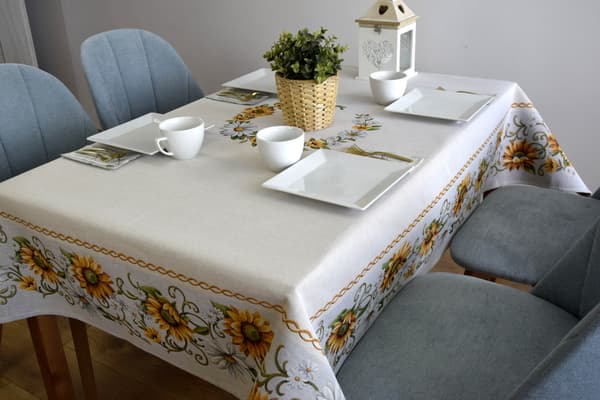 Färgglad gobelängduk 135/175 gobelängdukar SOLROSOR