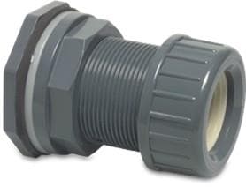 PVC GENNEM GLAS 40MM