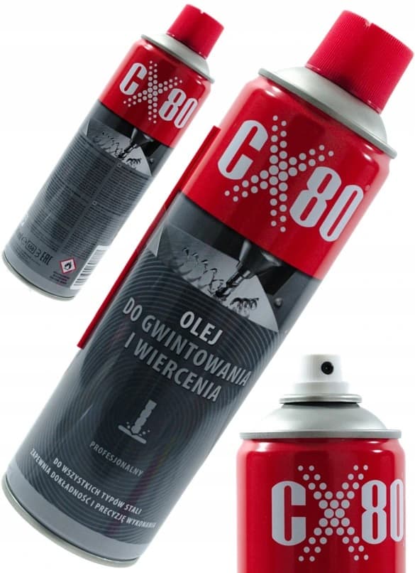 CX80 hammastanko- ja poraöljy 500 ml