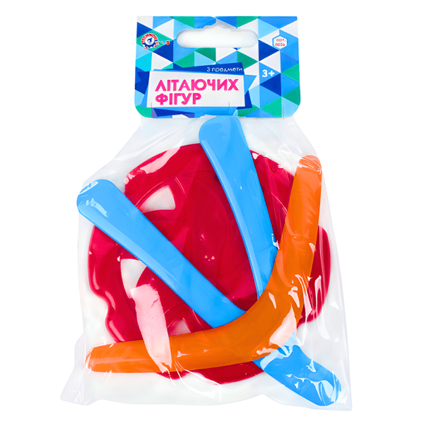 Frisbee kastesæt, flyvende disk, tallerken + boomeranger