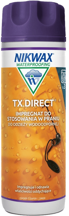 NIKWAX TechWash TXDirect Kit GoreTex Membran Vattentätande Tekniska Kläder