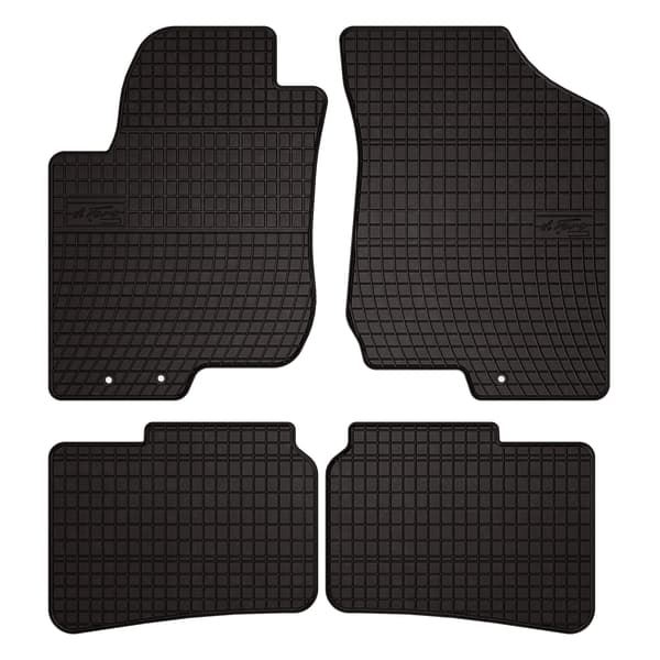 Gummibilmåtter til Hyundai i30 I hatchback, kombi, CW (2007-2012) - sorte, tilpassede