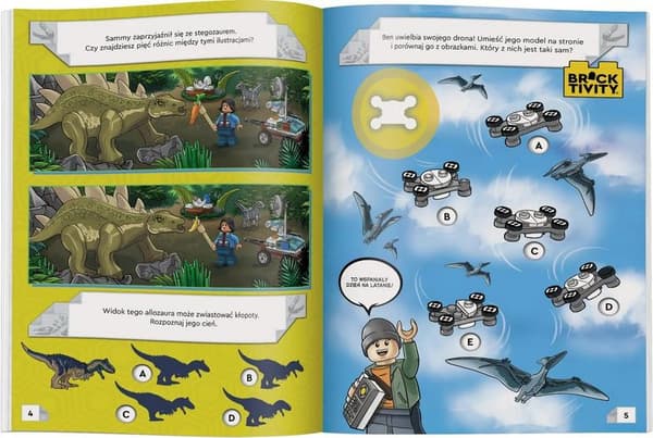 LEGO Jurassic World Bog. Bens Jurassic-eventyr