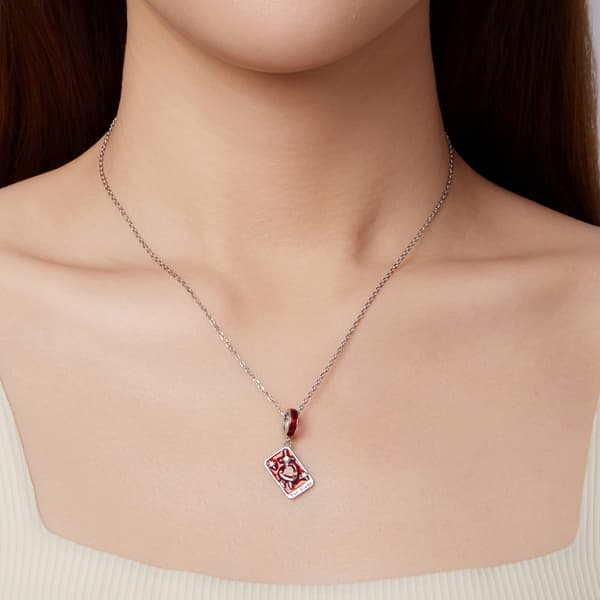 BLADE Tarotkort Berlock 925 Silverarmband Hänge