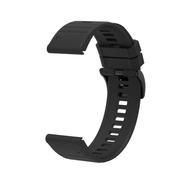 Silikone rem til Garmin Fenix ​​3/5X/6X/7X Pro - sort