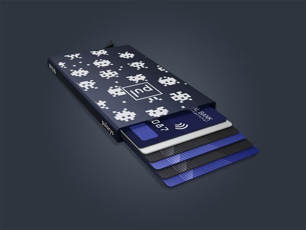 RFID ZEN kreditkortsfodral "SPACE INVADERS"