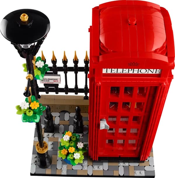 Lego 21347 Punainen Lontoon puhelinkoppi