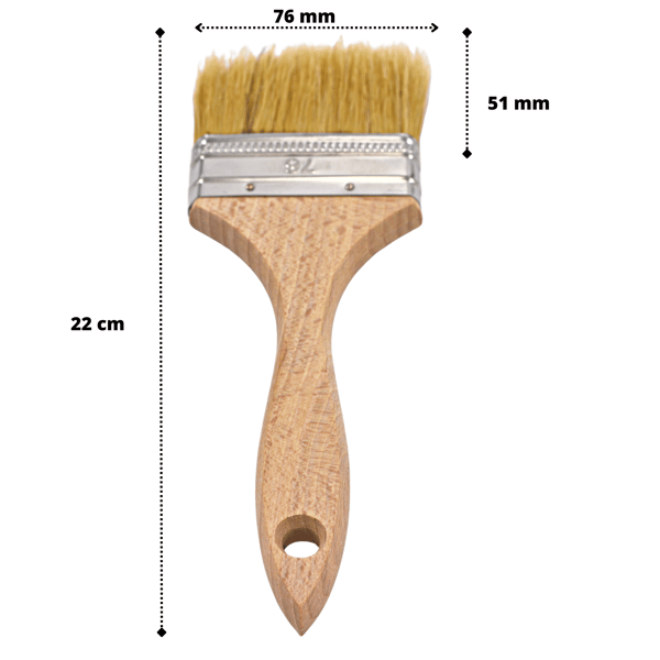 Engelsk Malerpensel 76 mm Universal 5 stk
