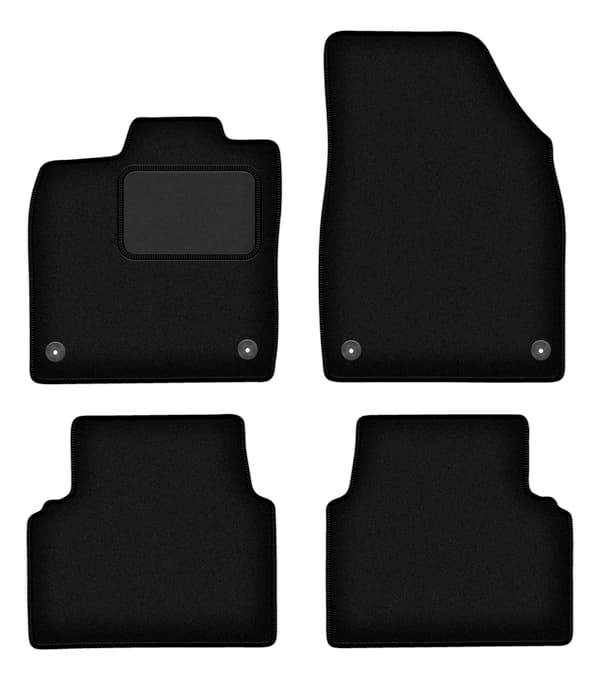 Velourmattor set för: Volkswagen ID.3 hatchback (2019-)