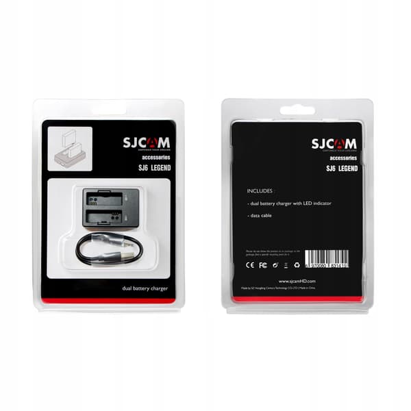 SJCAM SJ6 LEGEND DUAL Dubbelladdare