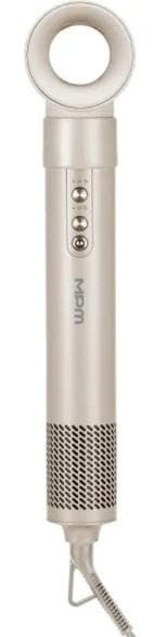 MPM MLW-27 Krøllejern og Hårtørrer 2-i-1 Beige