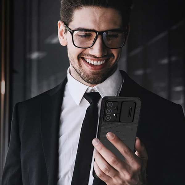 SORT KULSLIFTETASKE TIL SAMSUNG GALAXY A53 5G