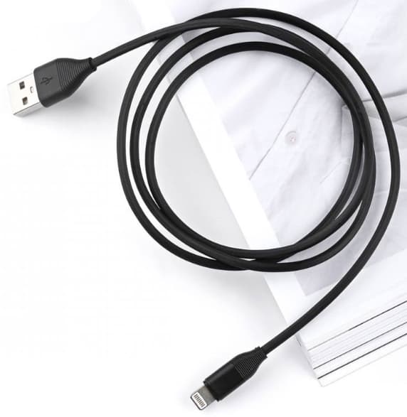 iPhone-kaapeli Awei CL-93 musta 1m pikalataus