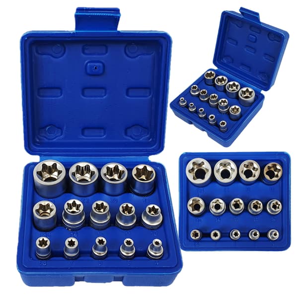 Interna Torx-socklar E4-E24