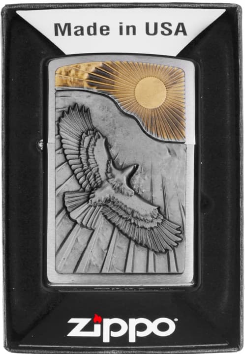Zippo tändarset EAGLE SUN FLIGHT presentset nr 3