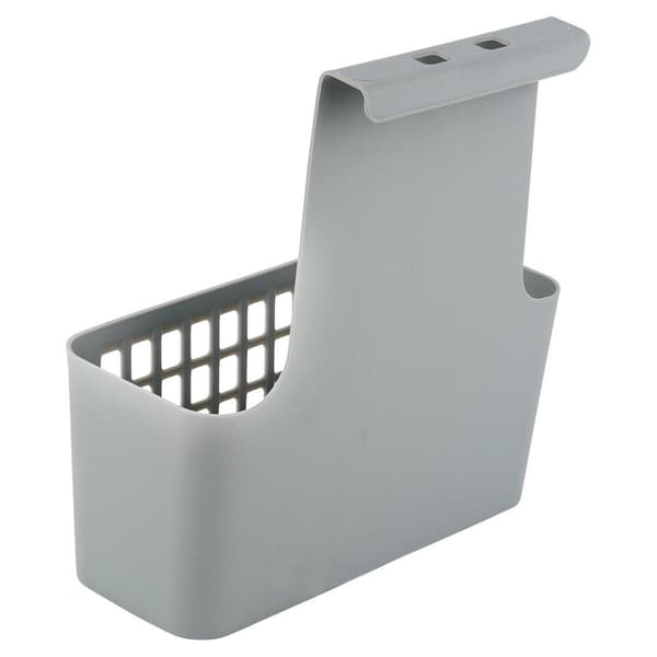 Plastdörkorg grå 23,5x10x24 cm