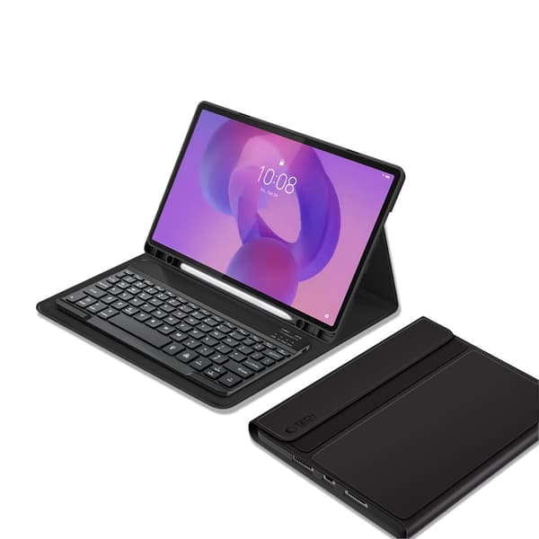 TECH-PRECT SC-KYNÄ + NÄPPÄIMISTÖ LENOVO IDEA TAB PRO / PRO MT 12.7 TB-373 MUSTA