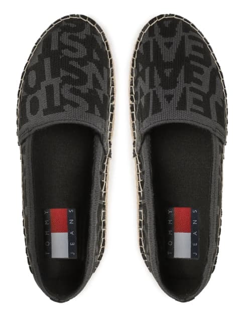 Tommy Jeans dam slip-on espadriller med logotyp storlek 37