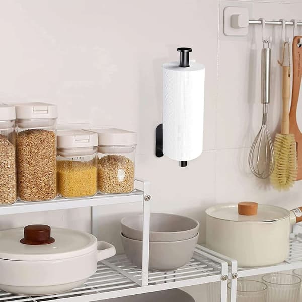 Pargo svart handdukshållare i loftstil
