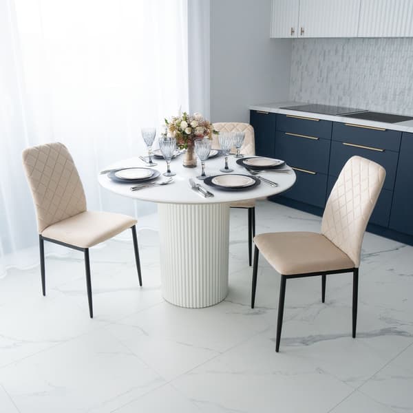 MAVERIK Velvet beige polstret fløjlsstol