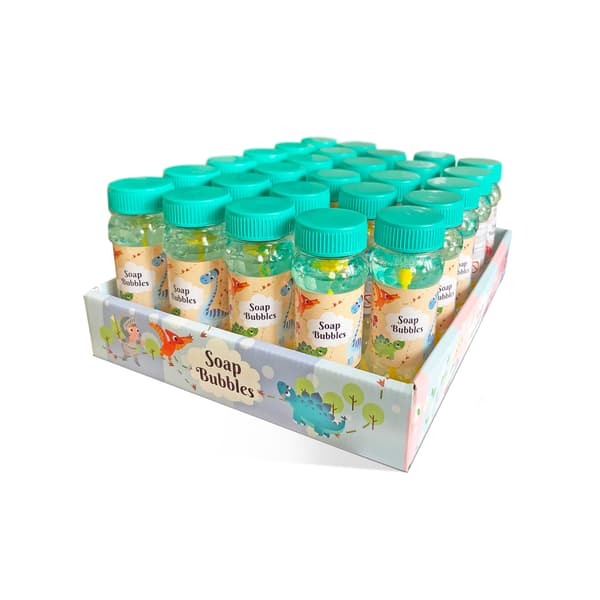 Bubbelmaskin för barn med dinosaurieillustration 145 ml