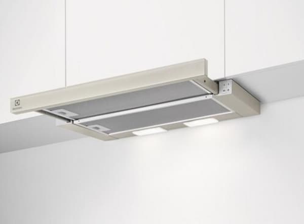 Emhætte ELECTROLUX LFP326AS — udtræksskab med LED-lys