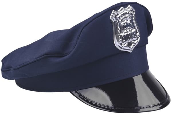 Brittisk poliskeps med märke 1 st.