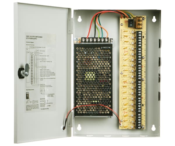 Switchande nätaggregat 12V/10A/PA18