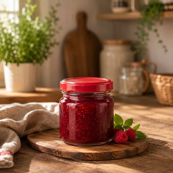 Glaskrukke 100ml til honning glaskrukker til marmelade gave sirup 50x