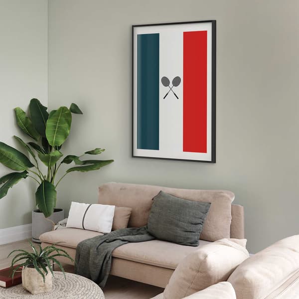 Plakat - Förälskade giraffer