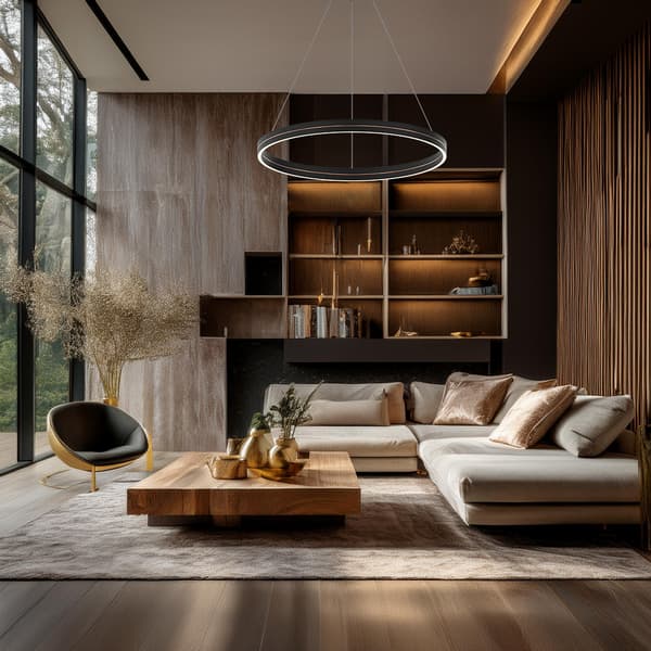 GRAVITY LED-HÄNGLAMPA SVART MILAGRO ML1183