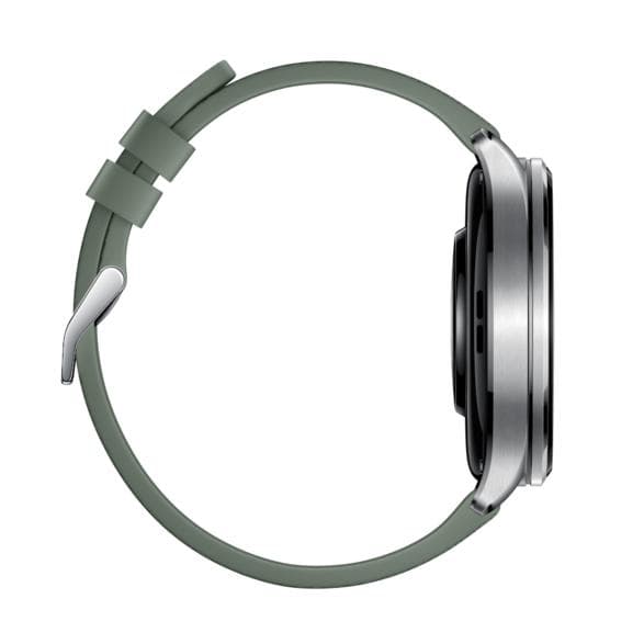 XIAOMI Watch 5 Sølv Smartwatch med Grøn Rem