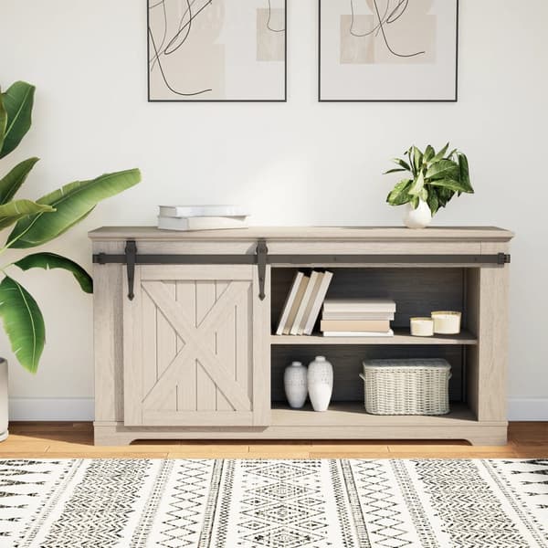 vidaXL monteringssystem til skydedørsskab, 122 cm