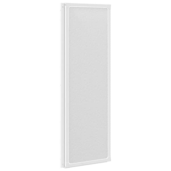 Väggmonterad duschkabin, väggmonterad med 3 fällbara paneler 141x132 cm