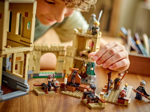 LEGO Harry Potter 76447 Hogwarts slott Kvastskaft Flyglektion