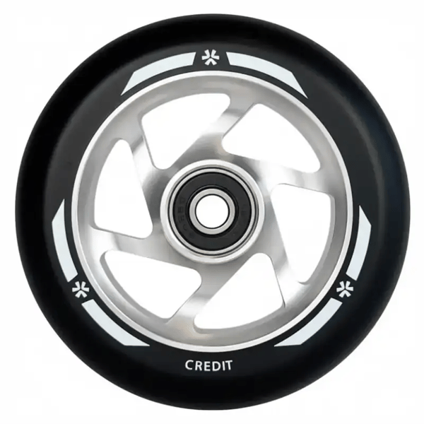 Union Credit V2 100mm Hjul til Løbehjul | Rå Sort