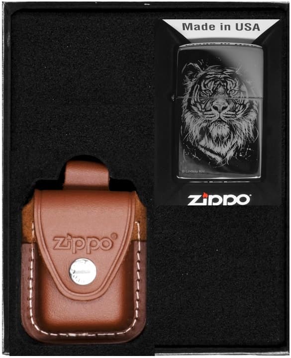 Zippo sytytinlaatikko Lindsay kivi punainen numero 2